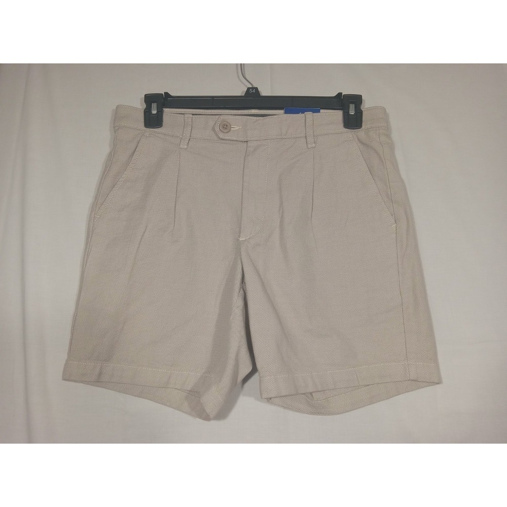 Apt.9 Performance Tech Shorts Men's 32 Beige Slim Fit 7"‎ Inseam
